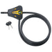 Master Lock 8419 6ft (1.8m) Long x Diameter Python™ Adjustable Locking Cable; and Black 5/16in (8mm) Wide-Keyed-Master Lock-8419KA-AmericanLocks.com