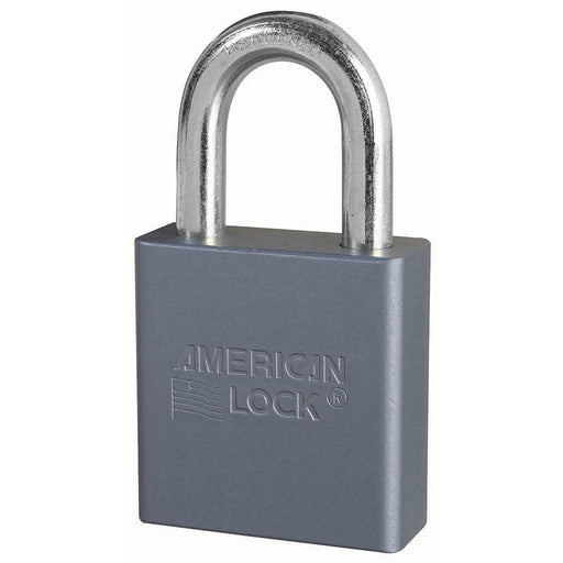 American Lock A10 Solid Aluminum Padlock 1-3/4in (44mm) wide 1-1/8in tall shackle-Master Lock-A10KA-Keyed Alike-AmericanLocks.com