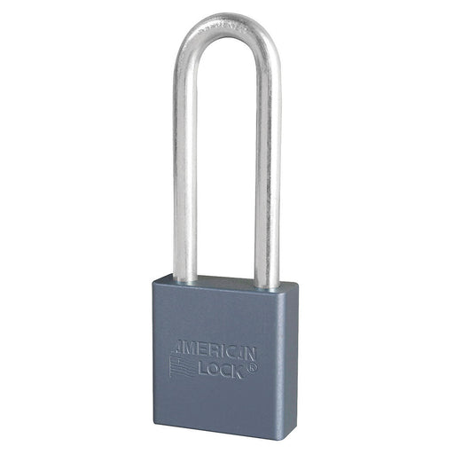 American Lock A12 Solid Aluminum Padlock 1-3/4in (44mm) wide 3in tall shackle-Master Lock-A12KA-Keyed Alike-AmericanLocks.com