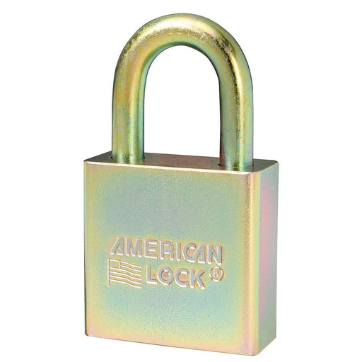 1-3/4in (44mm) Solid Steel BumpStop&reg; Rekeyable Pin Tumbler Government Padlock-Master Lock-A5200GLNKA-Keyed Alike-AmericanLocks.com