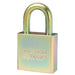 1-3/4in (44mm) Solid Steel BumpStop&reg; Rekeyable Pin Tumbler Government Padlock-Master Lock-A5200GLNKA-Keyed Alike-AmericanLocks.com