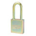 1-3/4in (44mm) Solid Steel BumpStop&reg; Rekeyable Pin Tumbler Government Padlock with 2in (50mm) Shackle-Master Lock-A5201GLNKA-Keyed Alike-AmericanLocks.com