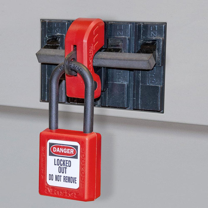 Master Lock S3821 Grip Tight™ Plus Circuit Breaker Lockout Device – Miniature Circuit Breakers (120/240 V)-Master Lock-S3821-AmericanLocks.com