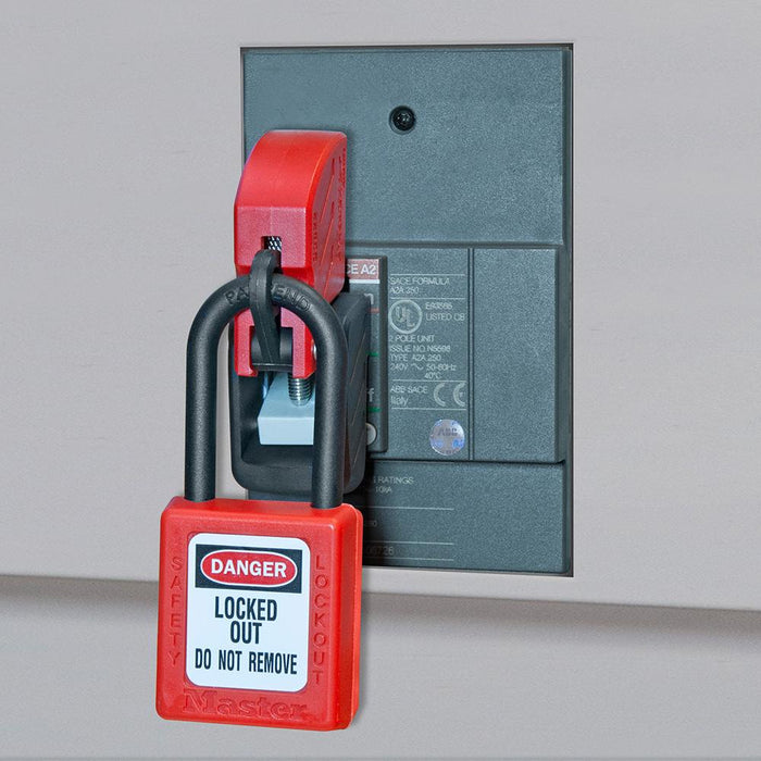 Master Lock S3822 Grip Tight™ Plus Circuit Breaker Lockout Device – Molded Case Circuit Breakers (480/600 V)-Master Lock-S3822-AmericanLocks.com
