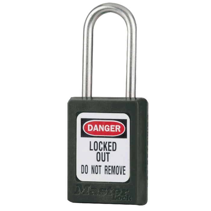 Master Lock S33 Global Zenex™ Thermoplastic Safety Padlock 1-3/8in (35mm) Wide, Non-Key Retaining