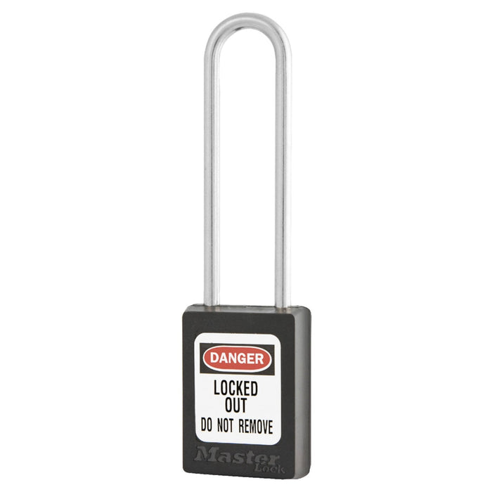 Master Lock S31LT Global Zenex™ Thermoplastic Safety Padlock 1-3/8in (35mm) Wide with 3in (76mm) Shackle, Key Retaining