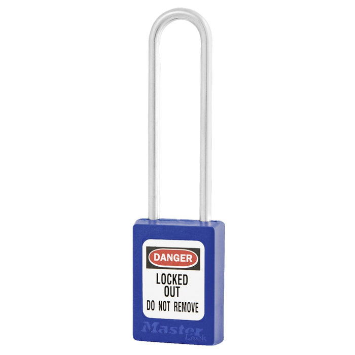 Master Lock S31LT Global Zenex™ Thermoplastic Safety Padlock 1-3/8in (35mm) Wide with 3in (76mm) Shackle, Key Retaining