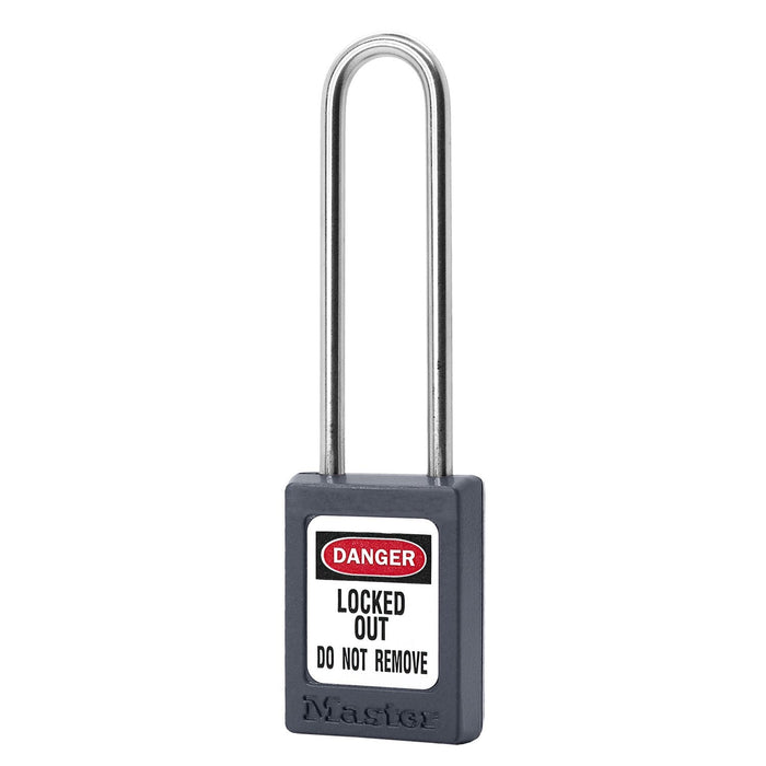 Master Lock S31LT Global Zenex™ Thermoplastic Safety Padlock 1-3/8in (35mm) Wide with 3in (76mm) Shackle, Key Retaining