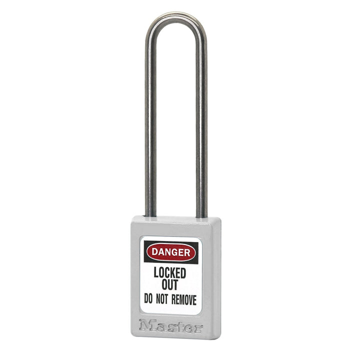 Master Lock S31LT Global Zenex™ Thermoplastic Safety Padlock 1-3/8in (35mm) Wide with 3in (76mm) Shackle, Key Retaining