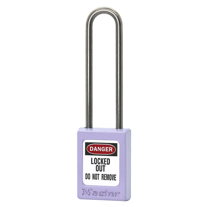 Master Lock S31LT Global Zenex™ Thermoplastic Safety Padlock 1-3/8in (35mm) Wide with 3in (76mm) Shackle, Key Retaining