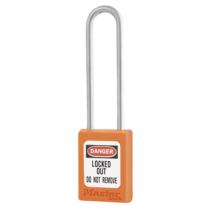 Master Lock S31LT Global Zenex™ Thermoplastic Safety Padlock 1-3/8in (35mm) Wide with 3in (76mm) Shackle, Key Retaining