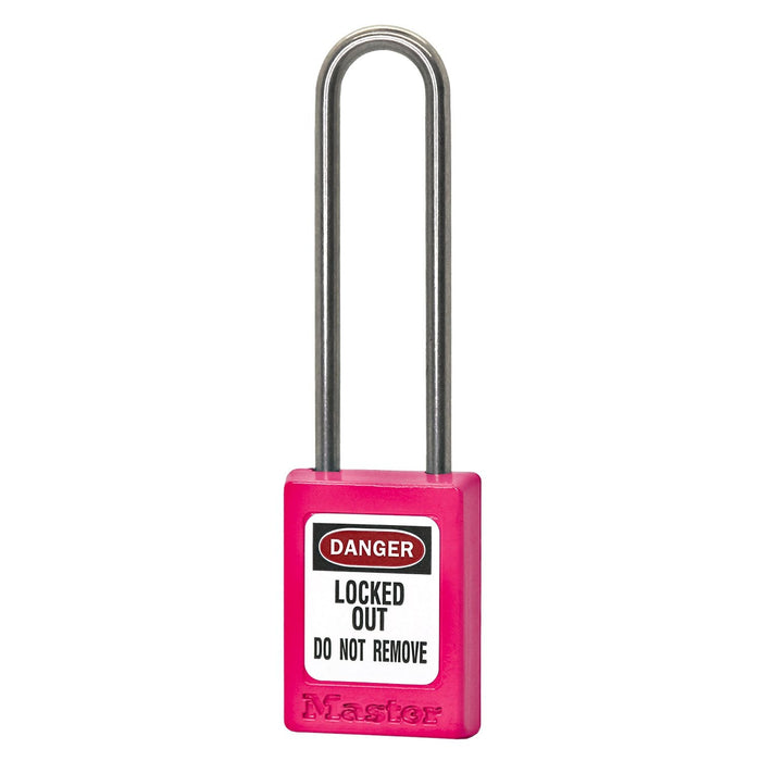 Master Lock S31LT Global Zenex™ Thermoplastic Safety Padlock 1-3/8in (35mm) Wide with 3in (76mm) Shackle, Key Retaining