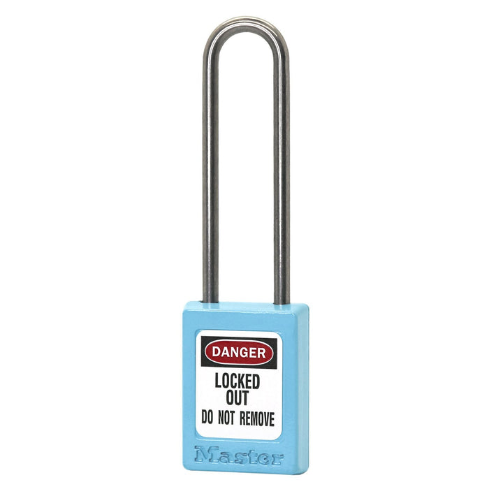 Master Lock S31LT Global Zenex™ Thermoplastic Safety Padlock 1-3/8in (35mm) Wide with 3in (76mm) Shackle, Key Retaining