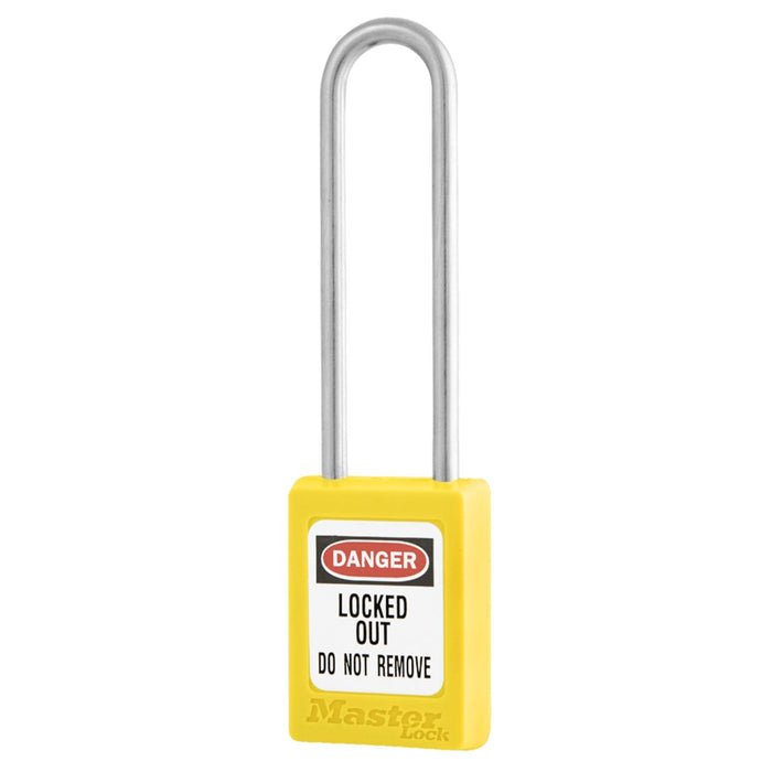 Master Lock S31LT Global Zenex™ Thermoplastic Safety Padlock 1-3/8in (35mm) Wide with 3in (76mm) Shackle, Key Retaining