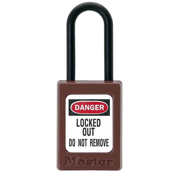 Master Lock S32 Dielectric Zenex™ Thermoplastic Safety Padlock 1-3/8in (35mm) Wide, Non-Key Retaining