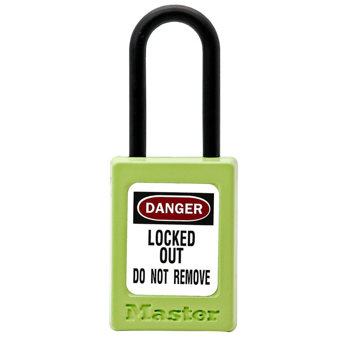 Master Lock S32 Dielectric Zenex™ Thermoplastic Safety Padlock 1-3/8in (35mm) Wide, Non-Key Retaining