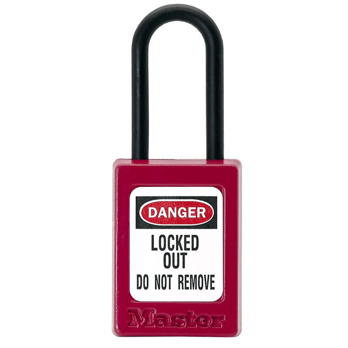 Master Lock S32 Dielectric Zenex™ Thermoplastic Safety Padlock 1-3/8in (35mm) Wide, Non-Key Retaining