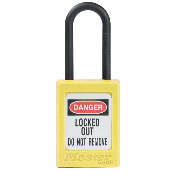 Master Lock S32 Dielectric Zenex™ Thermoplastic Safety Padlock 1-3/8in (35mm) Wide, Non-Key Retaining