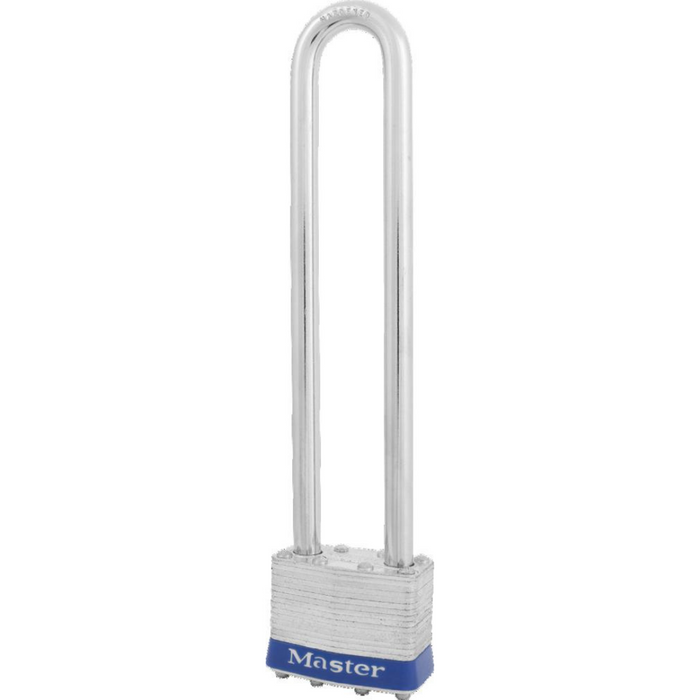 Master Lock 1LN Laminated Steel Padlock (Colored Bumper)