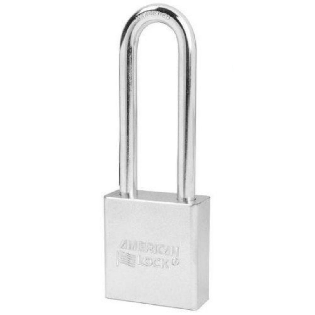 American Lock A5202 1-3/4in (44mm) Solid Steel Rekeyable Padlock American Lock A5202 1-3/4in (44mm) Solid Steel Rekeyable Padlock