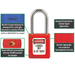 Master Lock 410 Zenex™ Thermoplastic Safety Padlock, 1-1/2in (38mm) Wide with 1-1/2in (38mm) Tall Shackle-Keyed-Master Lock-MasterLocks.com