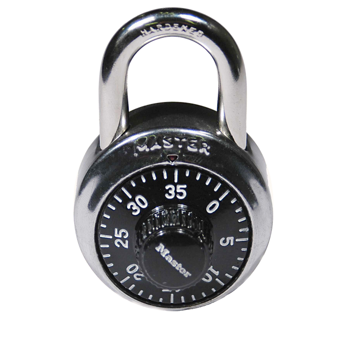 Master Lock 1525 Combination Padlock 1-7/8in (48mm) wide 3/4in tall shackle