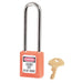 Master Lock 410 Zenex™ Thermoplastic Safety Padlock, 1-1/2in (38mm) Wide with 1-1/2in (38mm) Tall Shackle-Keyed-Master Lock-Keyed Alike-3in-410KALTORJ-MasterLocks.com