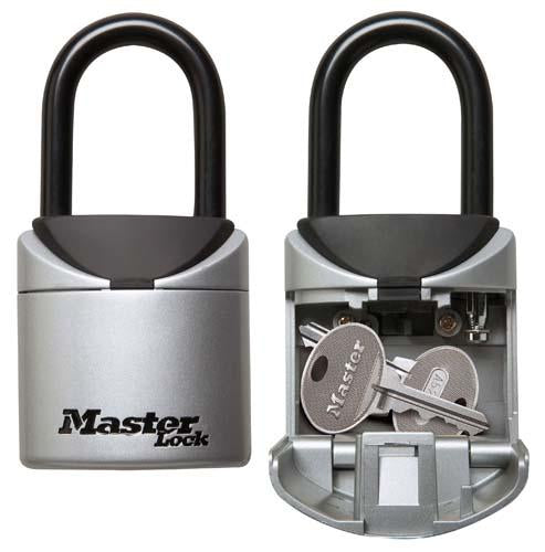 Master Lock 5406 Set Your Own Combination Portable Lock Box 2-3/4in (70mm) Wide (Pack of 2)