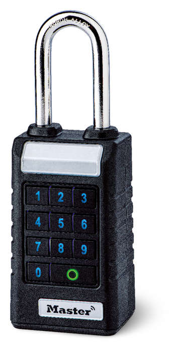 Master Lock 6400LJENT Bluetooth® Extended Shackle Padlock for Business Applications-Master Lock-6400LJENT-AmericanLocks.com