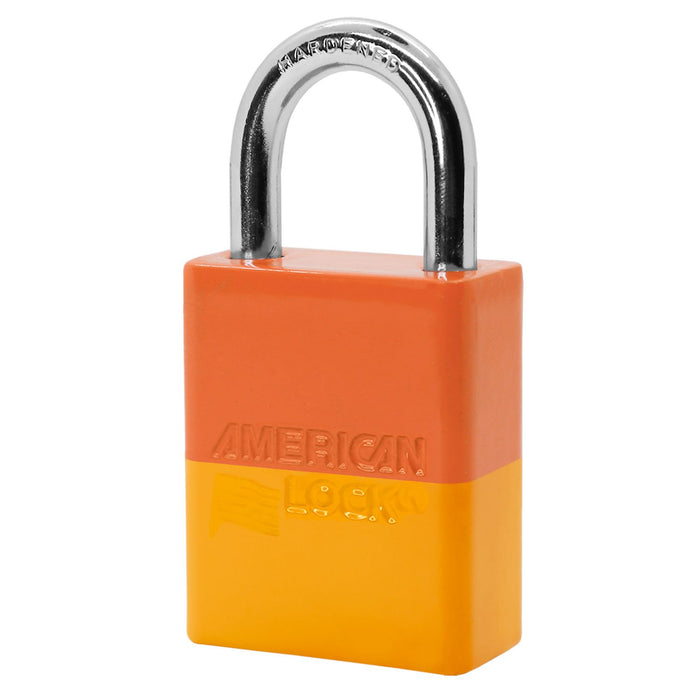 American Lock A1165PC Powder Coated Dual Colored Aluminum Padlock