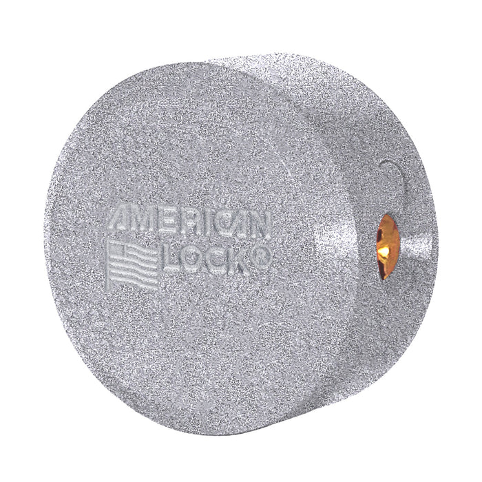 American Lock A2010 Solid Steel Rekeyable 6-Flat Back Hidden Shackle Padlock 2-7/8in (73mm) Wide