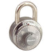 Master Lock 1502COLOR Combination Padlock 1-7/8in (48mm) wide 3/4in tall shackle-1502-Master Lock-1502GRY-Gray-AmericanLocks.com