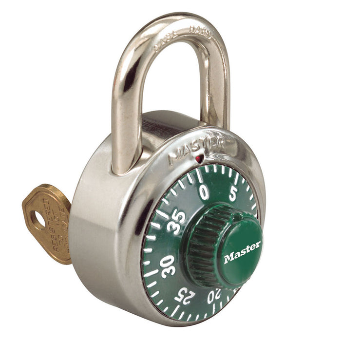 Master Lock Dial Number Combination Locker Lock, Assorted Colors
