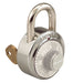 Master Lock 1525COLOR Combination Padlock 1-7/8in (48mm) wide 3/4in tall shackle-1525-Master Lock-1525GRY-Gray-AmericanLocks.com
