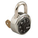 Master Lock 1525 Combination Padlock 1-7/8in (48mm) wide 3/4in tall shackle-1525-Master Lock-1525-AmericanLocks.com