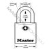 Master Lock 4683Q Solid Metal TSA-Accepted Luggage Lock; 4 Pack 7/8in (22mm) Wide-Keyed-Master Lock-4683Q-AmericanLocks.com