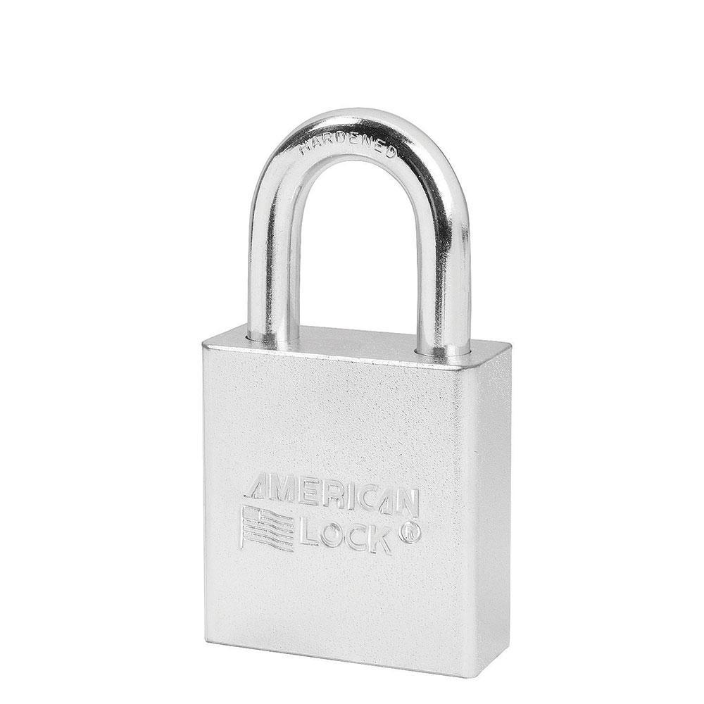 American Lock A5200 Solid Steel Padlock Keyed Different