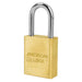 American Lock A6531 Solid Brass Padlock 1-1/2in (38mm) wide 1-1/2in tall shackle-Master Lock-A6531KA-Keyed Alike-AmericanLocks.com
