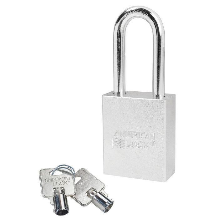 Master Lock A50D Chrome-Plated Solid Steel Padlock